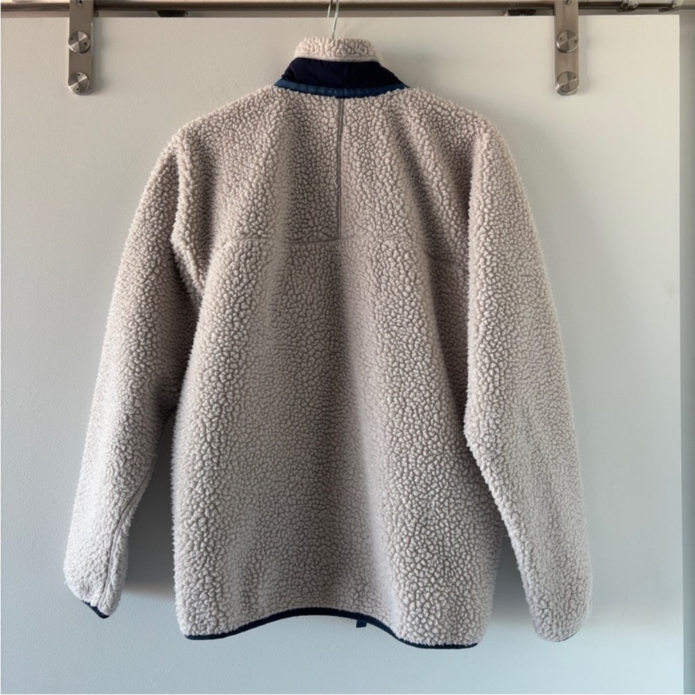 Patagonia Retro X Sherpa Fleece Zip Up Jacket Deep Pile L - Picture 6 of 7
